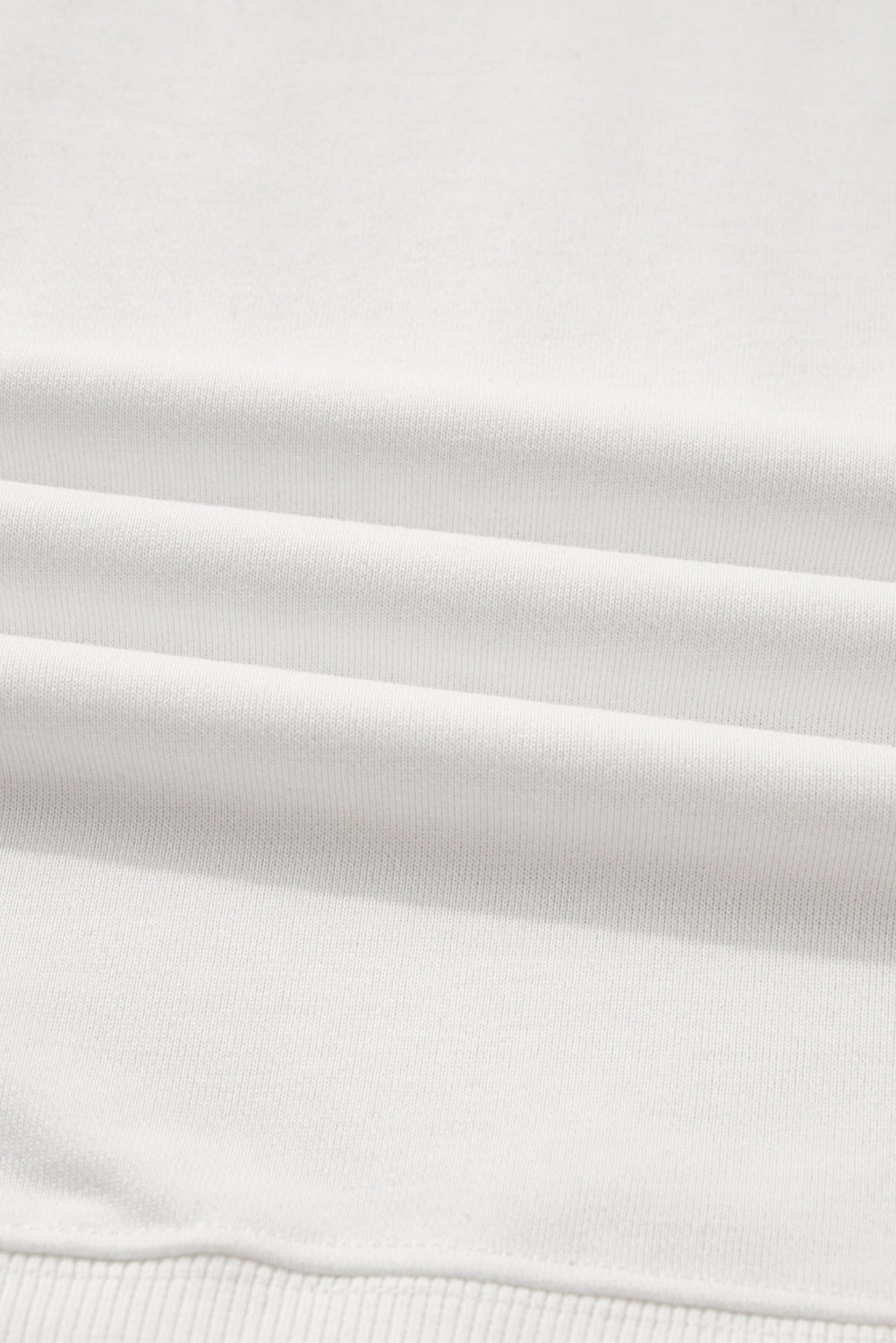 White FOOTBALL Letter Graphic Crew Neck Sweatshirt