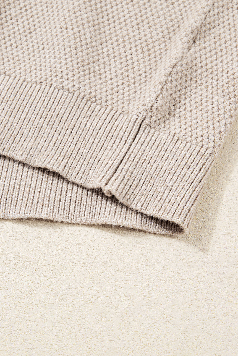 Parchment Colorblock Striped Sleeve Detail Knit Sweater