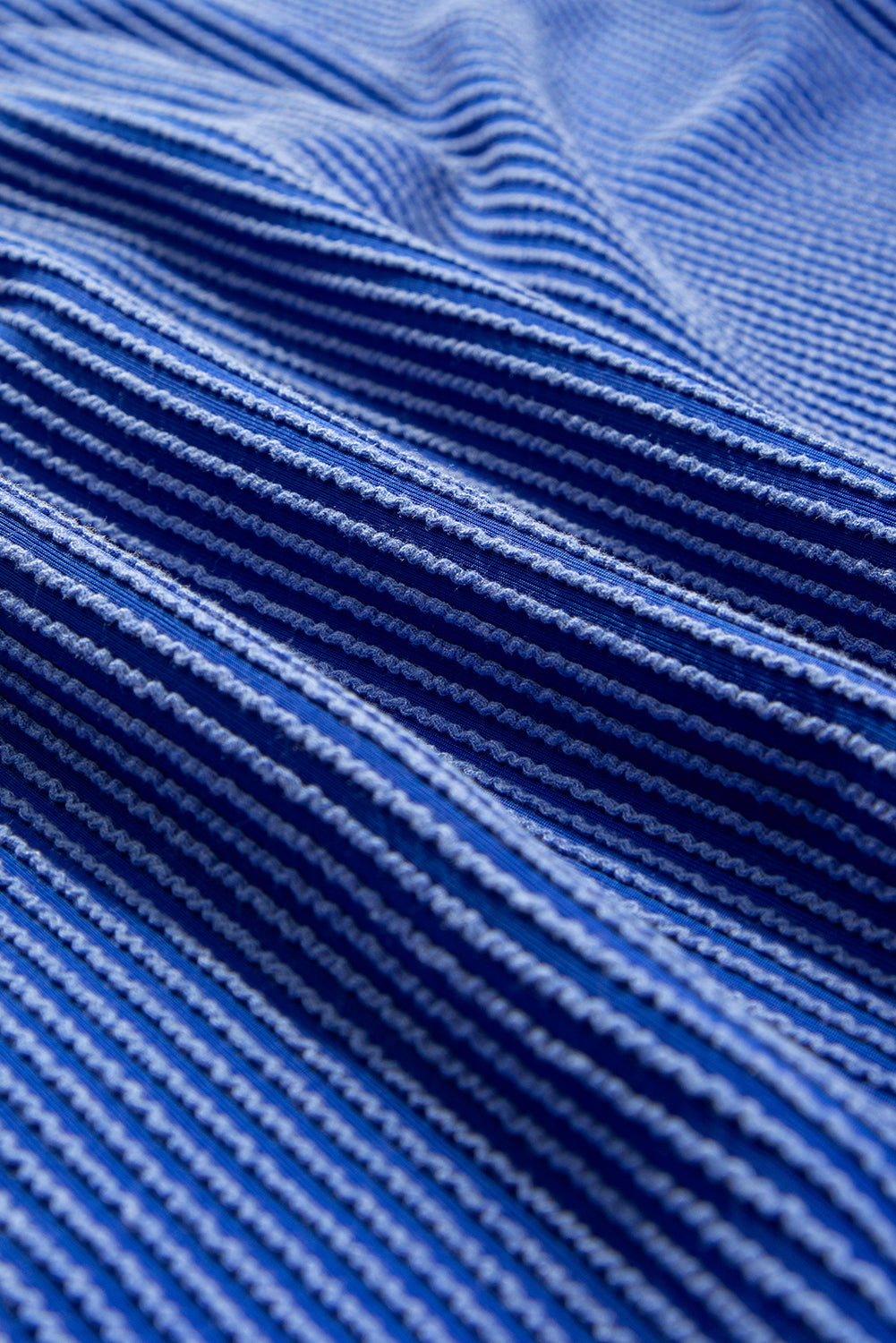 Bluing Corded GAME DAY Graphic Long Sleeve Top