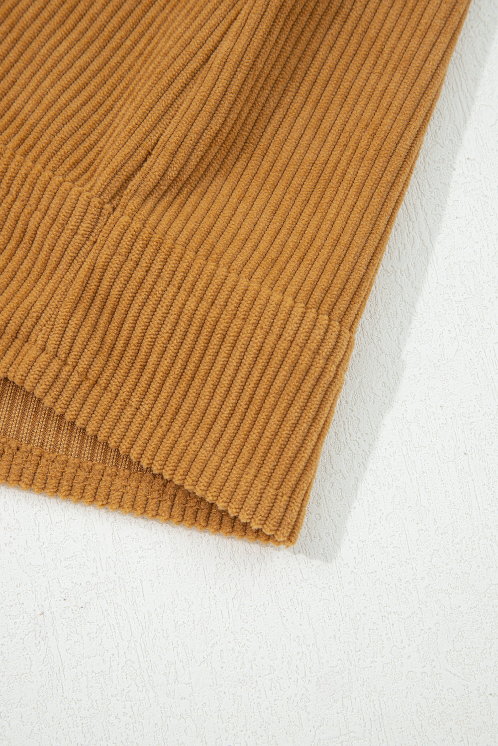 Black Corduroy Exposed Seam Sleeveless Mini Dress