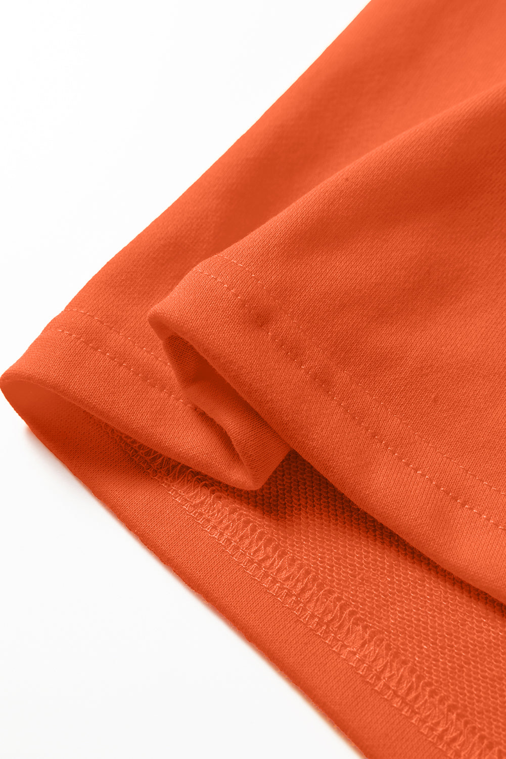 Fiery Red Preppy Striped Sleeve Loose Mini Dress